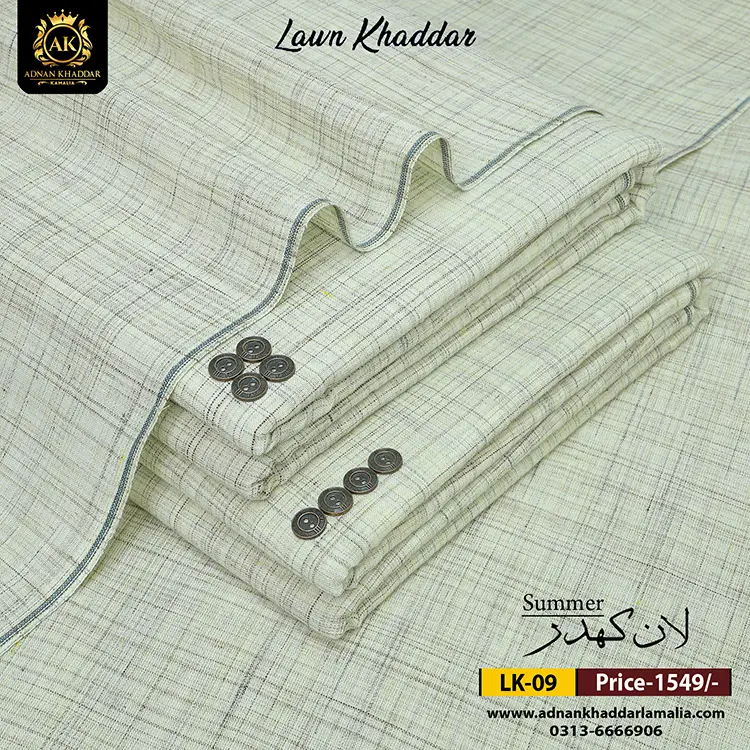 09 LAWN KHADDAR LK-09 - Image 1