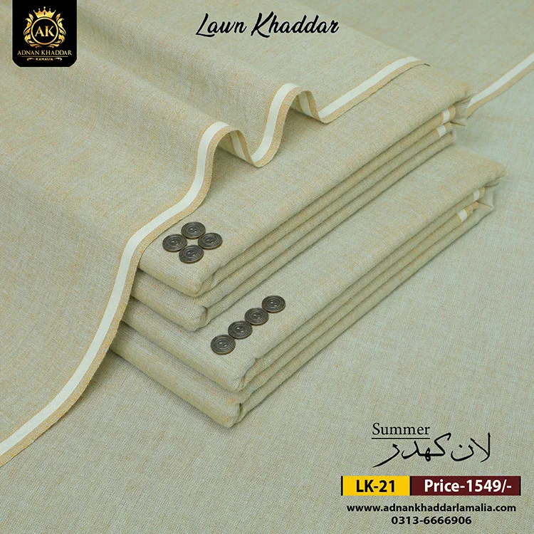 21 LAWN KHADDAR LK-21 - Image 1