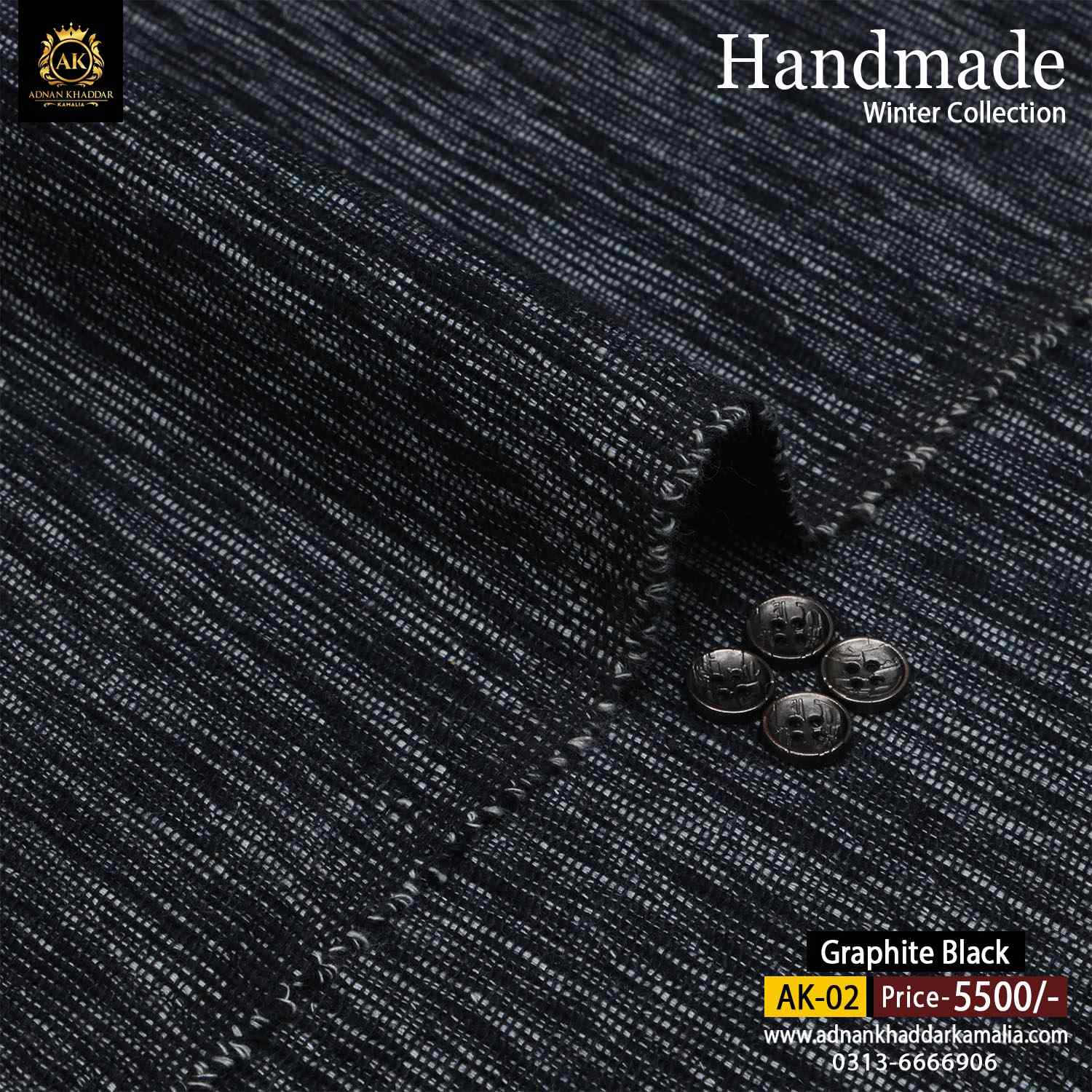 02 HANDMADE KHADDAR AK-02 - Image 1