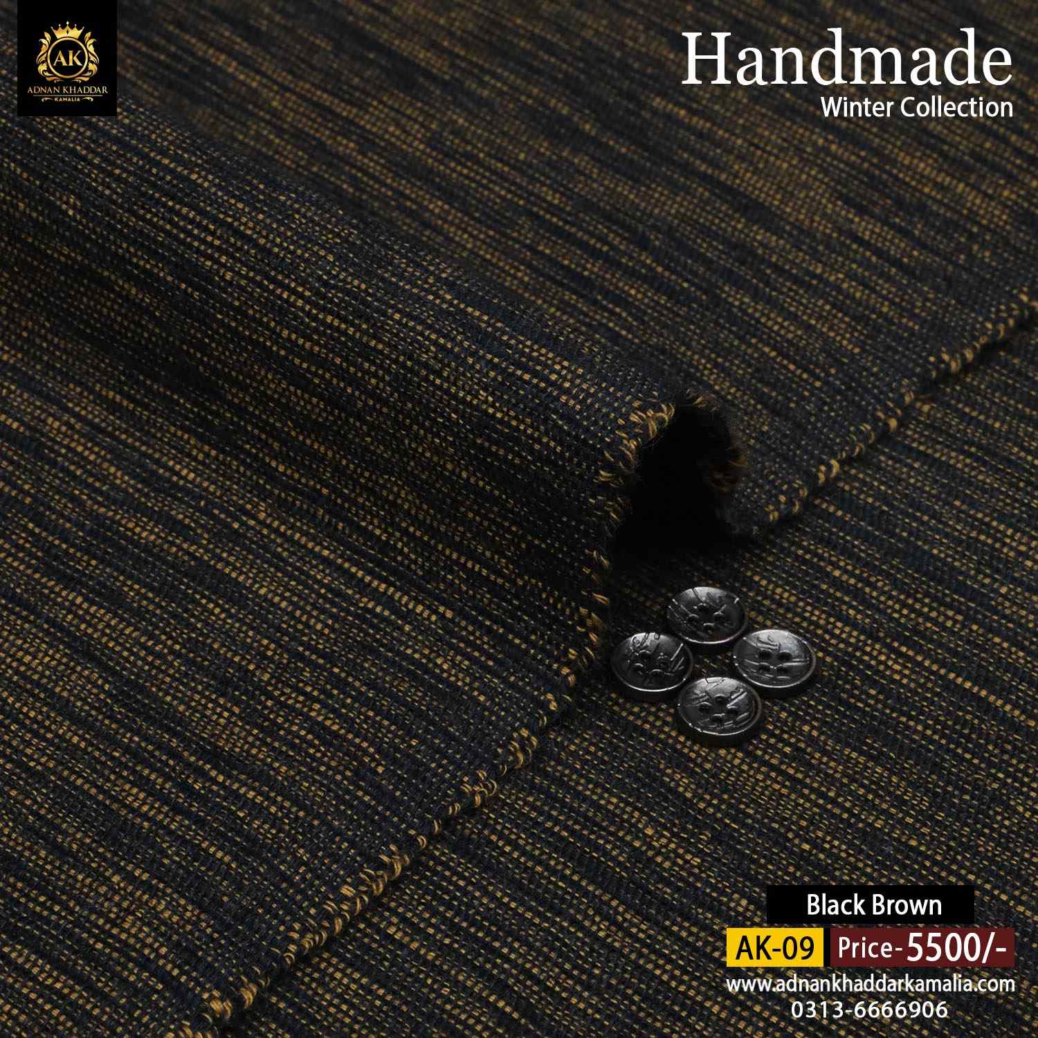 09 HANDMADE KHADDAR AK-09 - Image 1