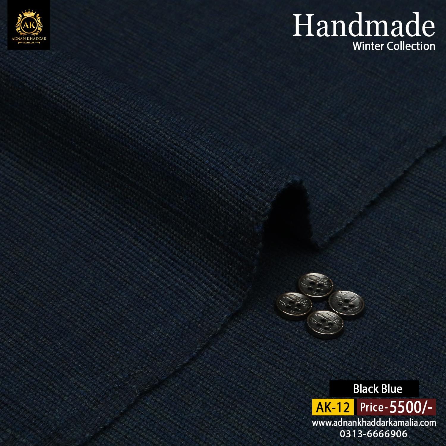 12 HANDMADE KHADDAR AK-12 - Image 1